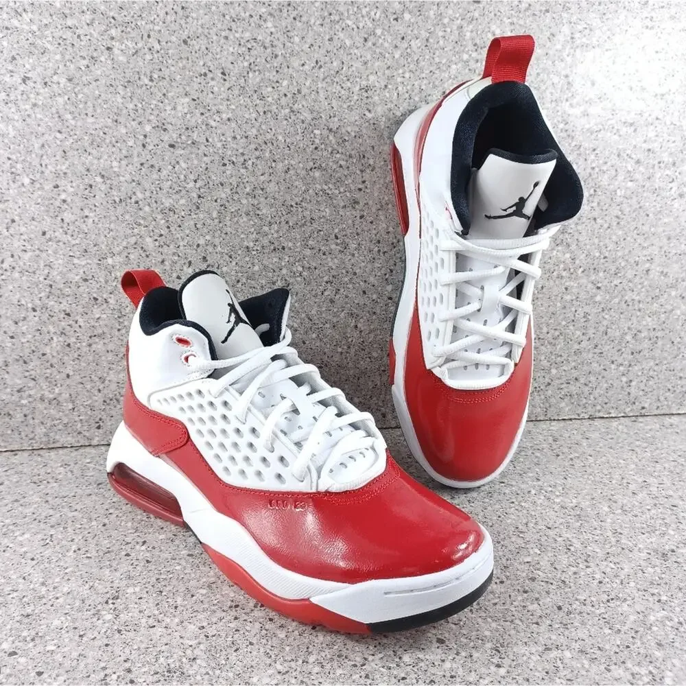 Nike Air Jordan Maxin 200 Sneakers Red White Shoes